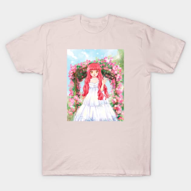 June Wedding T-Shirt by Kate Paints